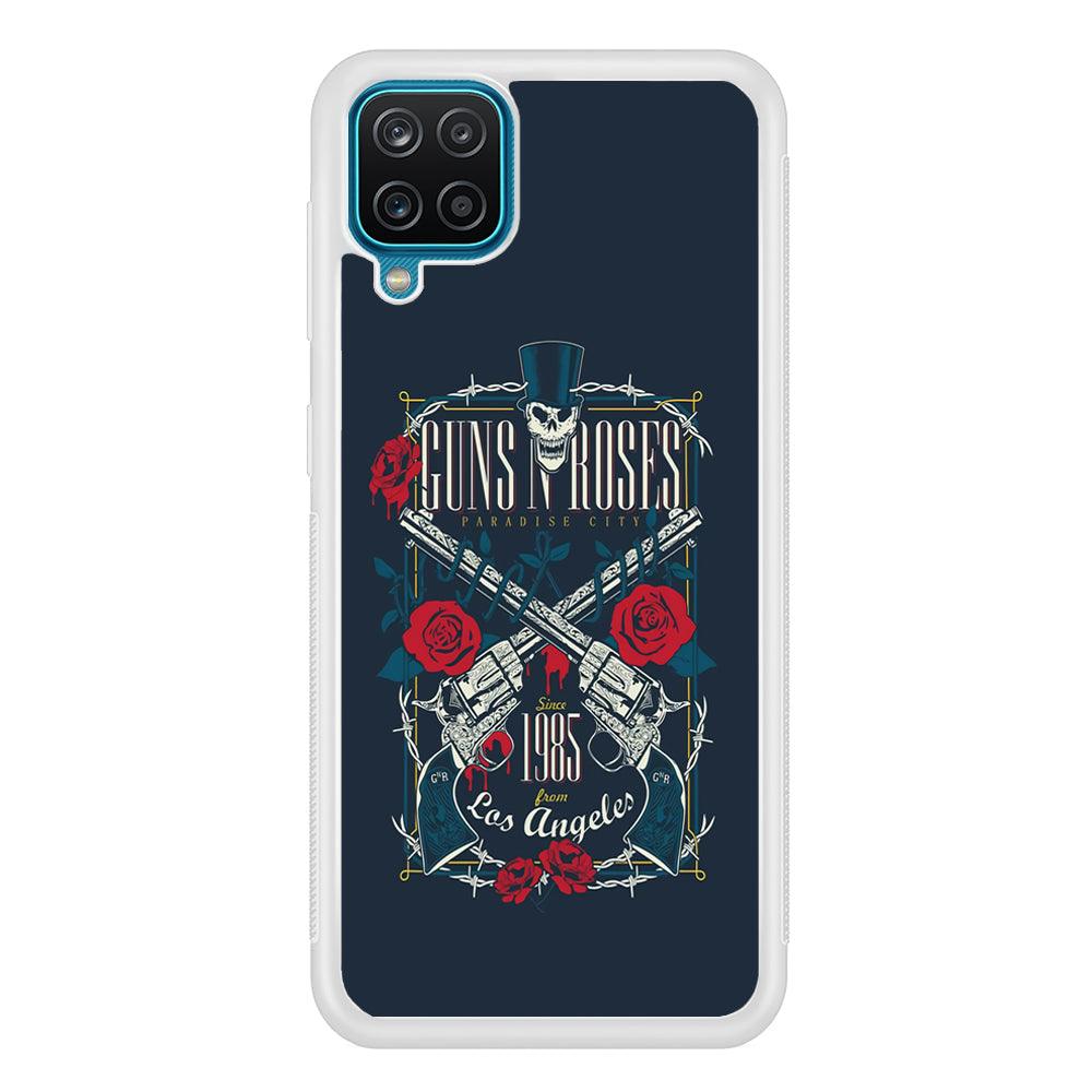 Gun's N Roses Paradise City Samsung Galaxy A12 Case-Oxvistore