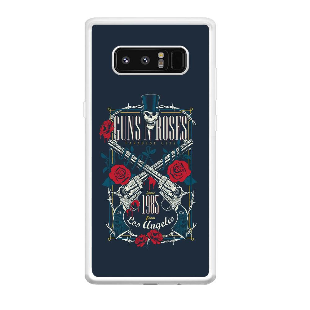 Gun's N Roses Paradise City Samsung Galaxy Note 8 Case-Oxvistore