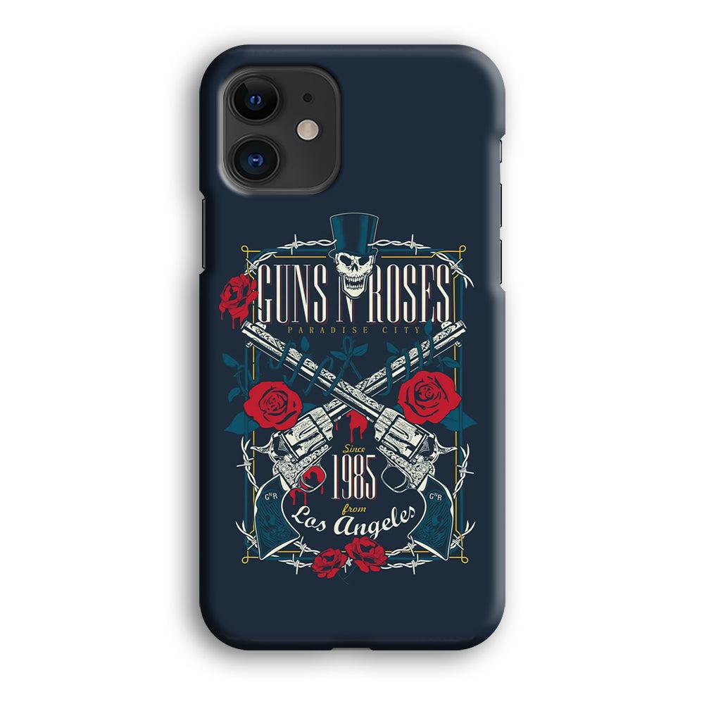 Gun's N Roses Paradise City iPhone 12 Case-Oxvistore