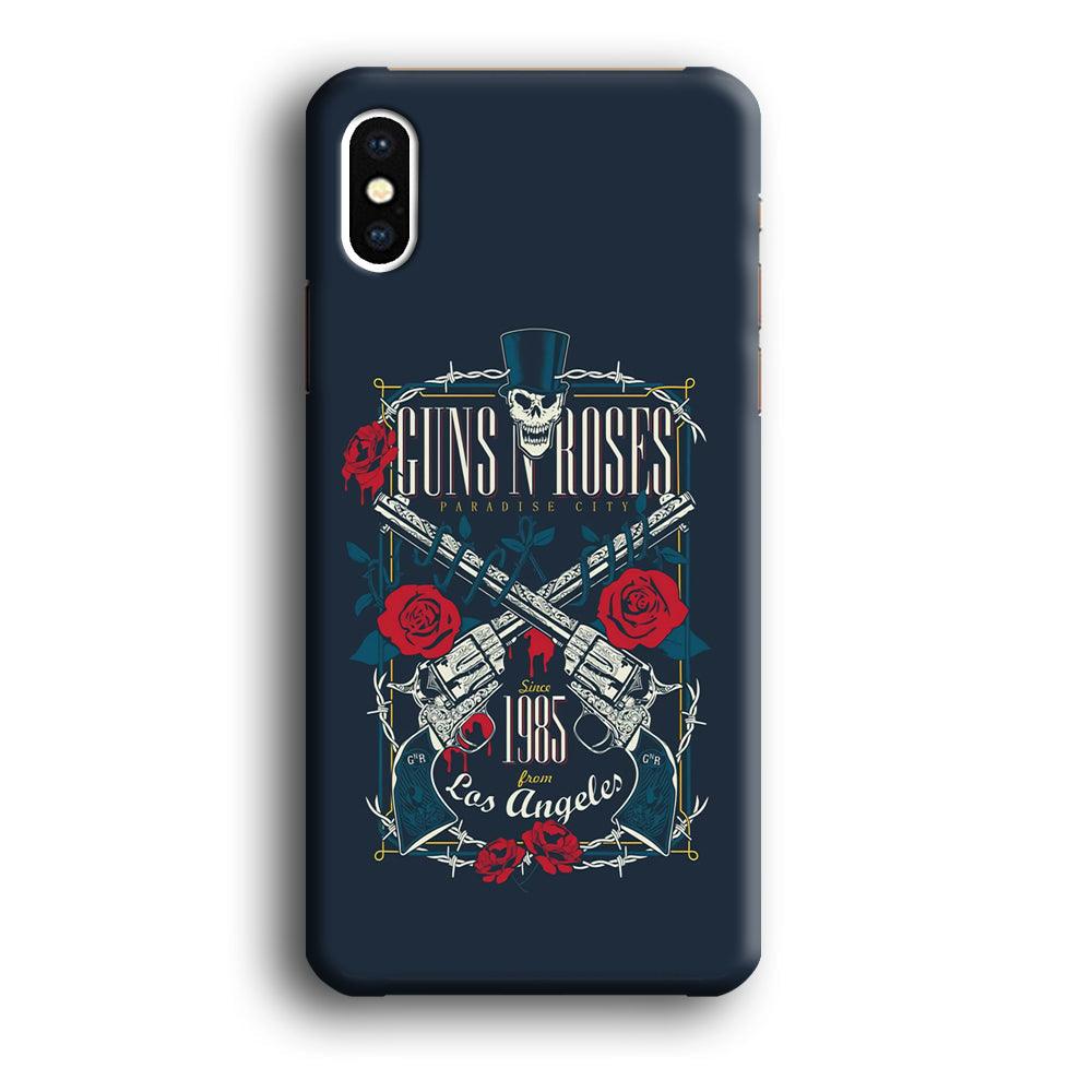 Gun's N Roses Paradise City iPhone X Case-Oxvistore