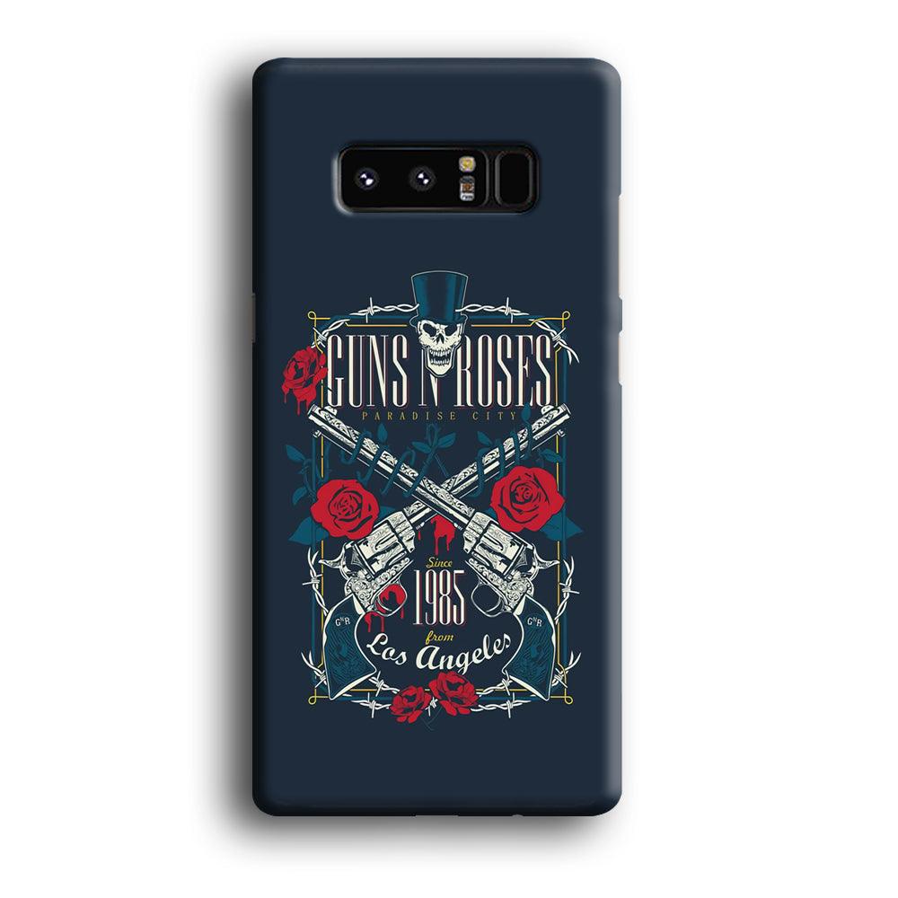 Gun's N Roses Paradise City Samsung Galaxy Note 8 Case-Oxvistore