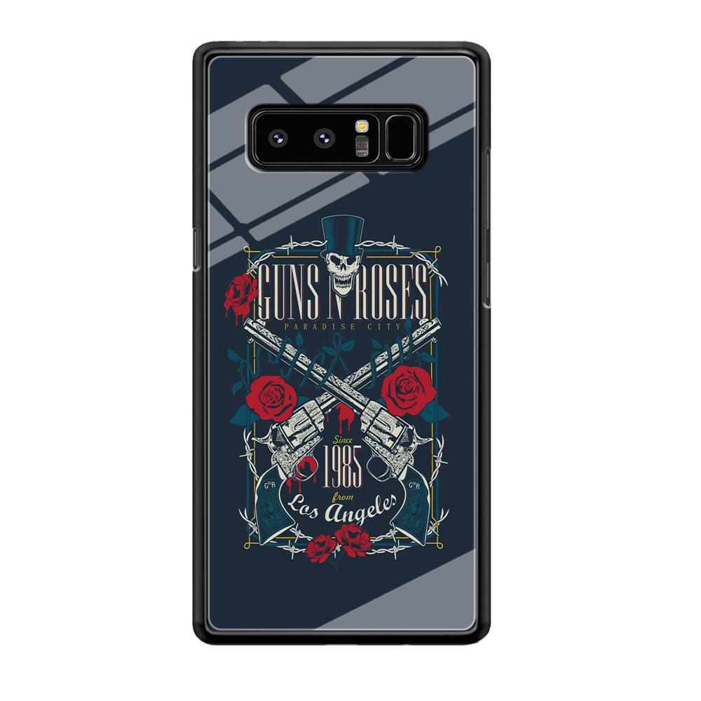 Gun's N Roses Paradise City Samsung Galaxy Note 8 Case-Oxvistore