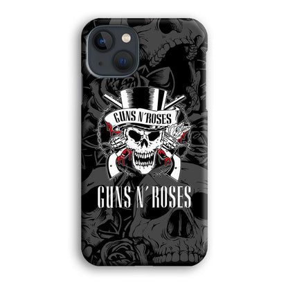 Gun's N Roses Pile of Skulls iPhone 13 Case-Oxvistore