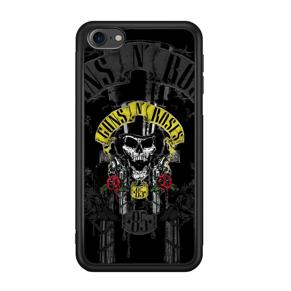 Gun's N Roses The 85 Chance iPod Touch 6 Case-Rubber Black (2D Case)-Oxvistore