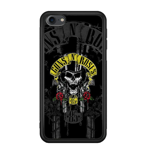 Gun's N Roses The 85 Chance iPod Touch 6 Case-Rubber Black (2D Case)-Oxvistore