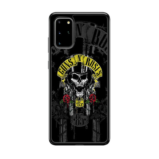 Gun's N Roses The 85 Chance Samsung Galaxy S20 Plus Case-Rubber Black (2D Case)-Oxvistore