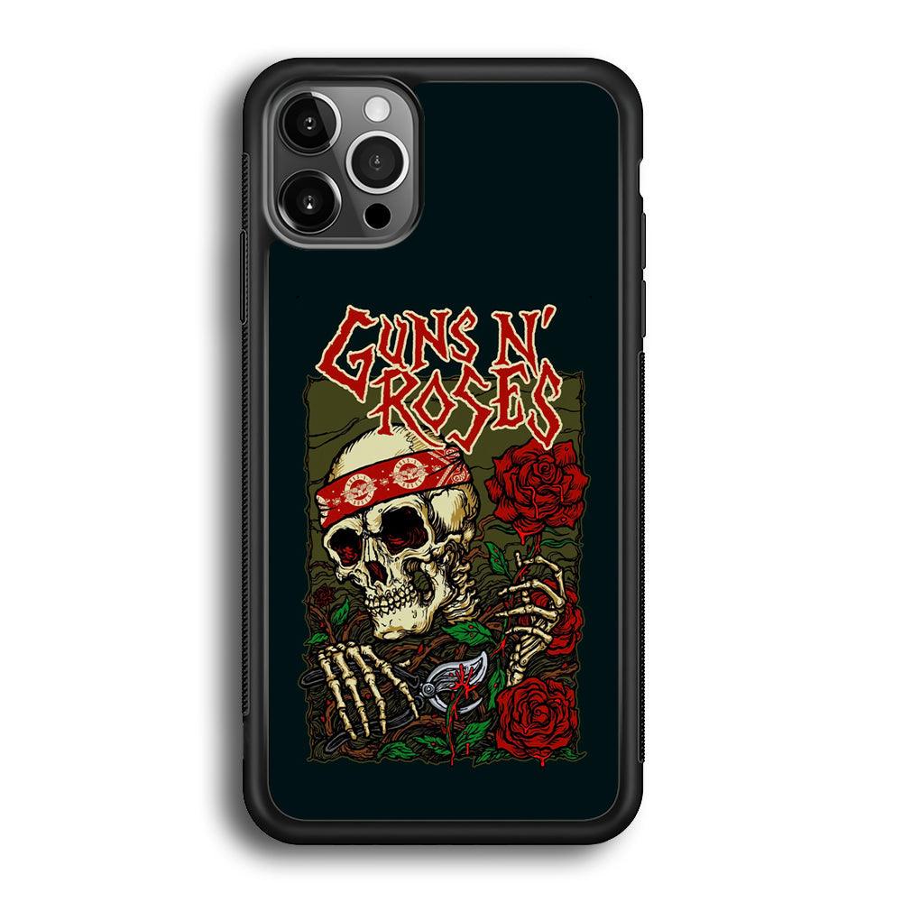 Gun's N Roses The Portland Show iPhone 12 Pro Case-Oxvistore