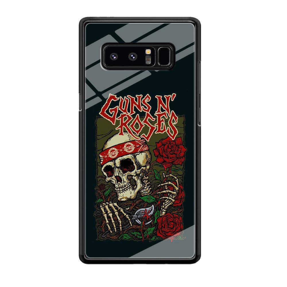 Gun's N Roses The Portland Show Samsung Galaxy Note 8 Case-Oxvistore