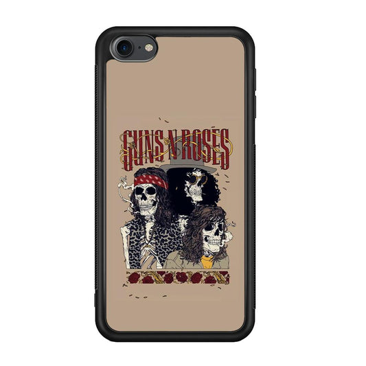 Gun's N Roses To The Nation Concert iPod Touch 6 Case-Rubber Black (2D Case)-Oxvistore