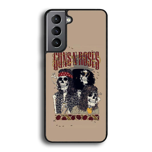 Gun's N Roses To The Nation Concert Samsung Galaxy S22 Plus Case-Rubber Black (2D Case)-Oxvistore