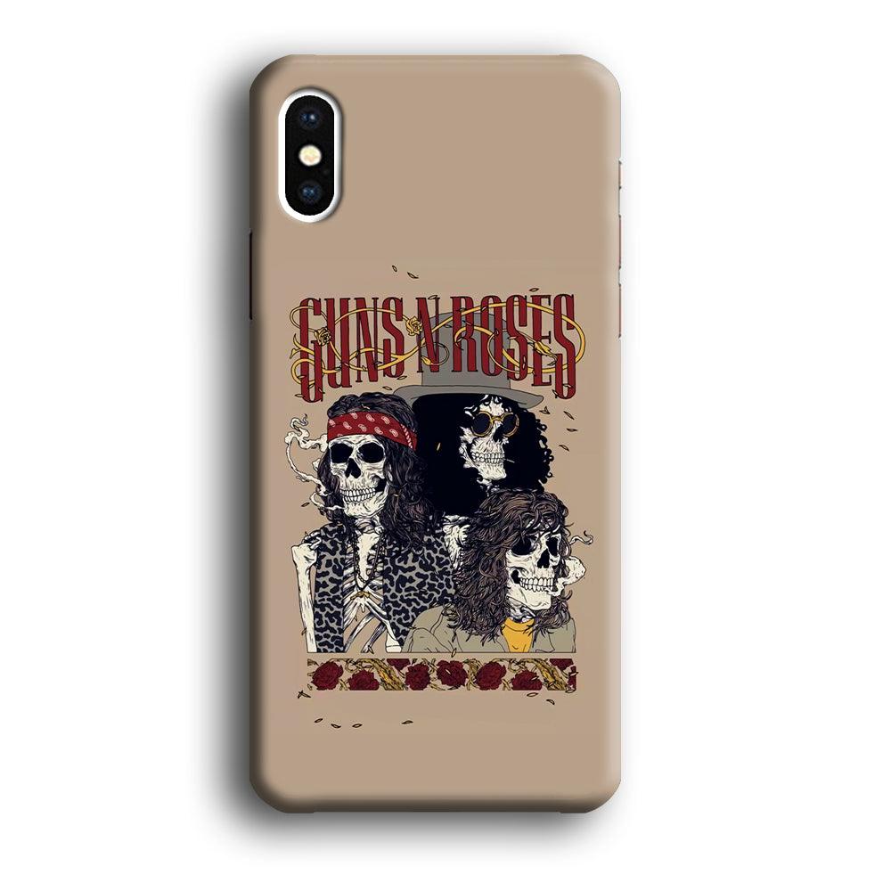 Gun's N Roses To The Nation Concert iPhone X Case-Oxvistore