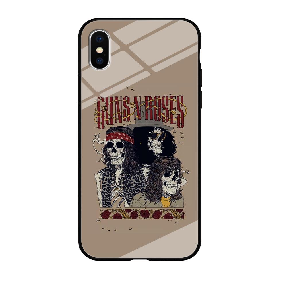 Gun's N Roses To The Nation Concert iPhone X Case-Oxvistore