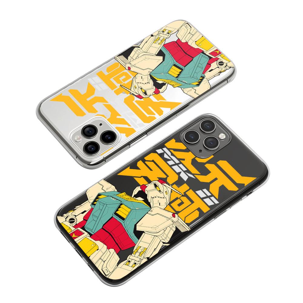 Gundam Facing the Struggle Clear Soft Case-Oxvistore