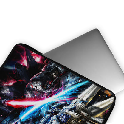 Gundam Fight in Galaxy Laptop Sleeve Protective Cover