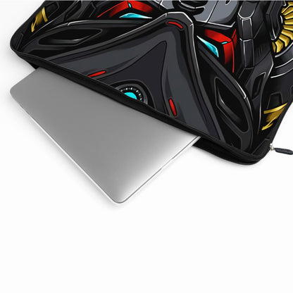 Gundam Head Black Laptop Sleeve Protective Cover