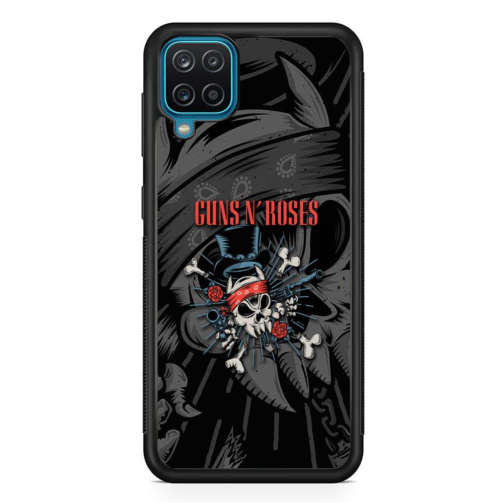 Guns N Roses Red Headkerchief Samsung Galaxy A12 Case-Oxvistore