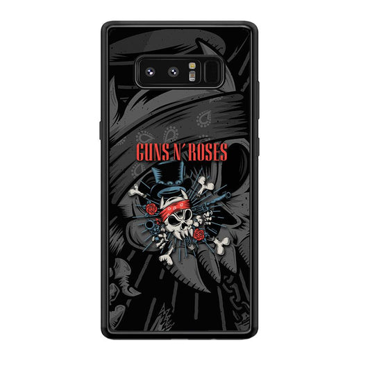 Guns N Roses Red Headkerchief Samsung Galaxy Note 8 Case-Oxvistore