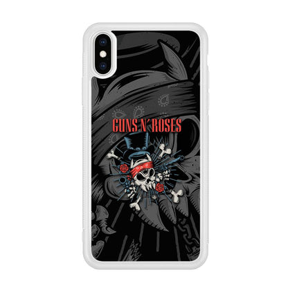 Guns N Roses Red Headkerchief iPhone X Case-Oxvistore