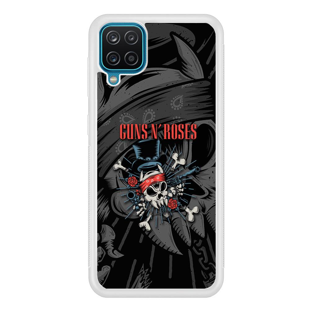 Guns N Roses Red Headkerchief Samsung Galaxy A12 Case-Oxvistore