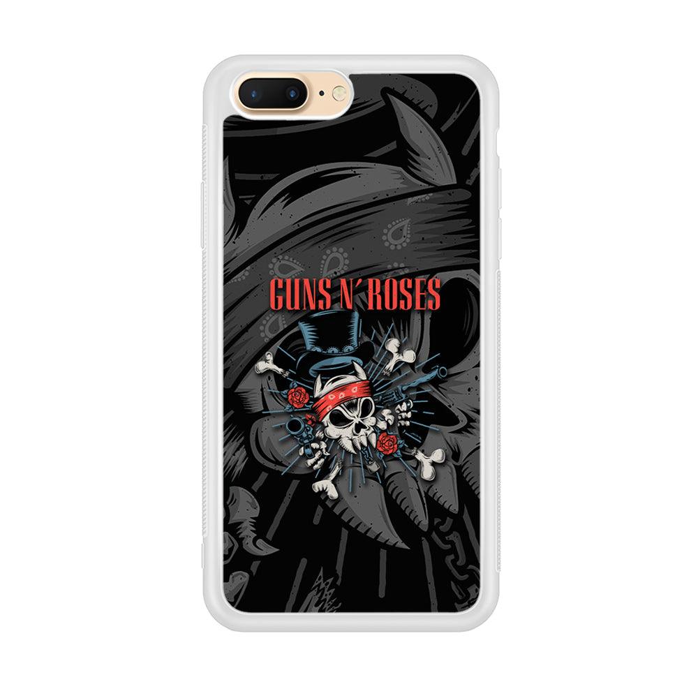 Guns N Roses Red Headkerchief iPhone 8 Plus Case-Oxvistore