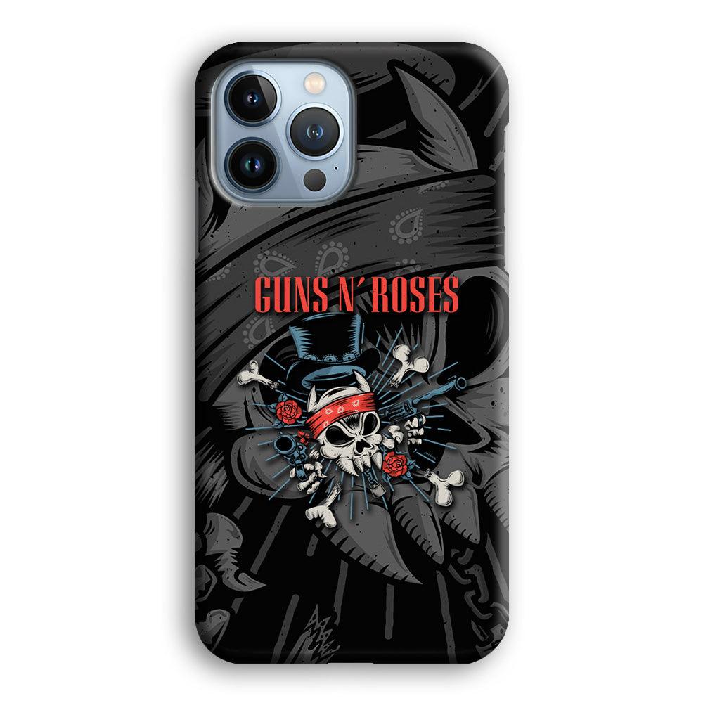 Guns N Roses Red Headkerchief iPhone 15 Pro Case-Oxvistore