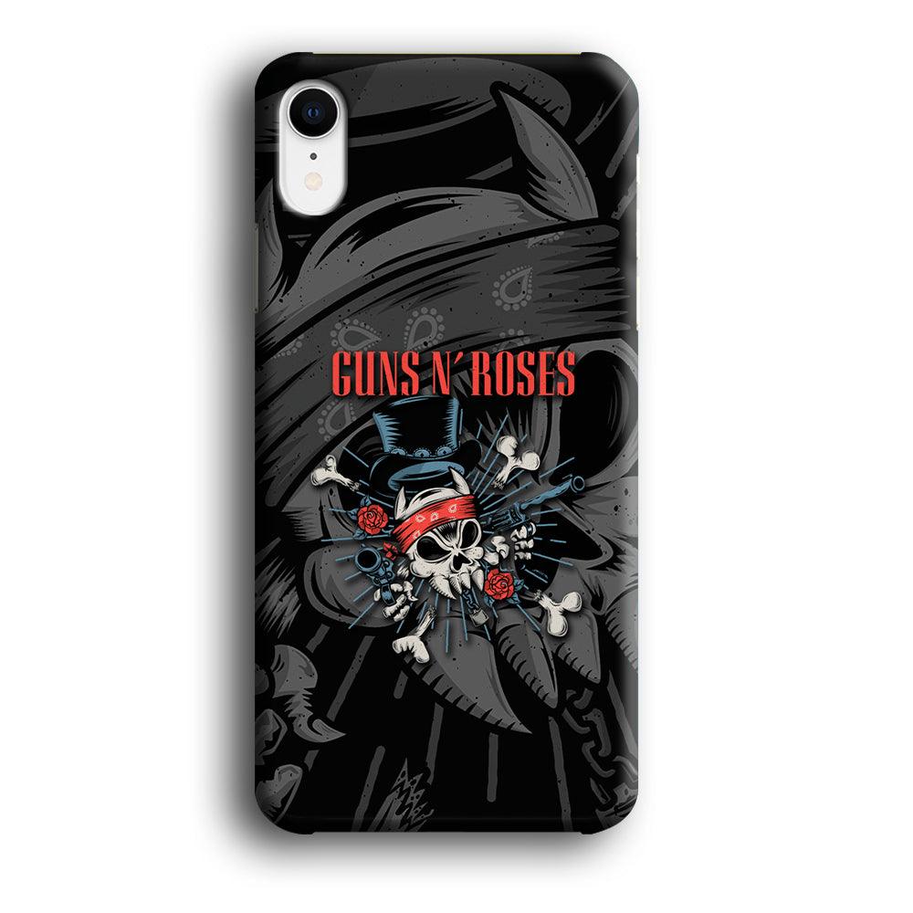 Guns N Roses Red Headkerchief iPhone XR Case-Oxvistore