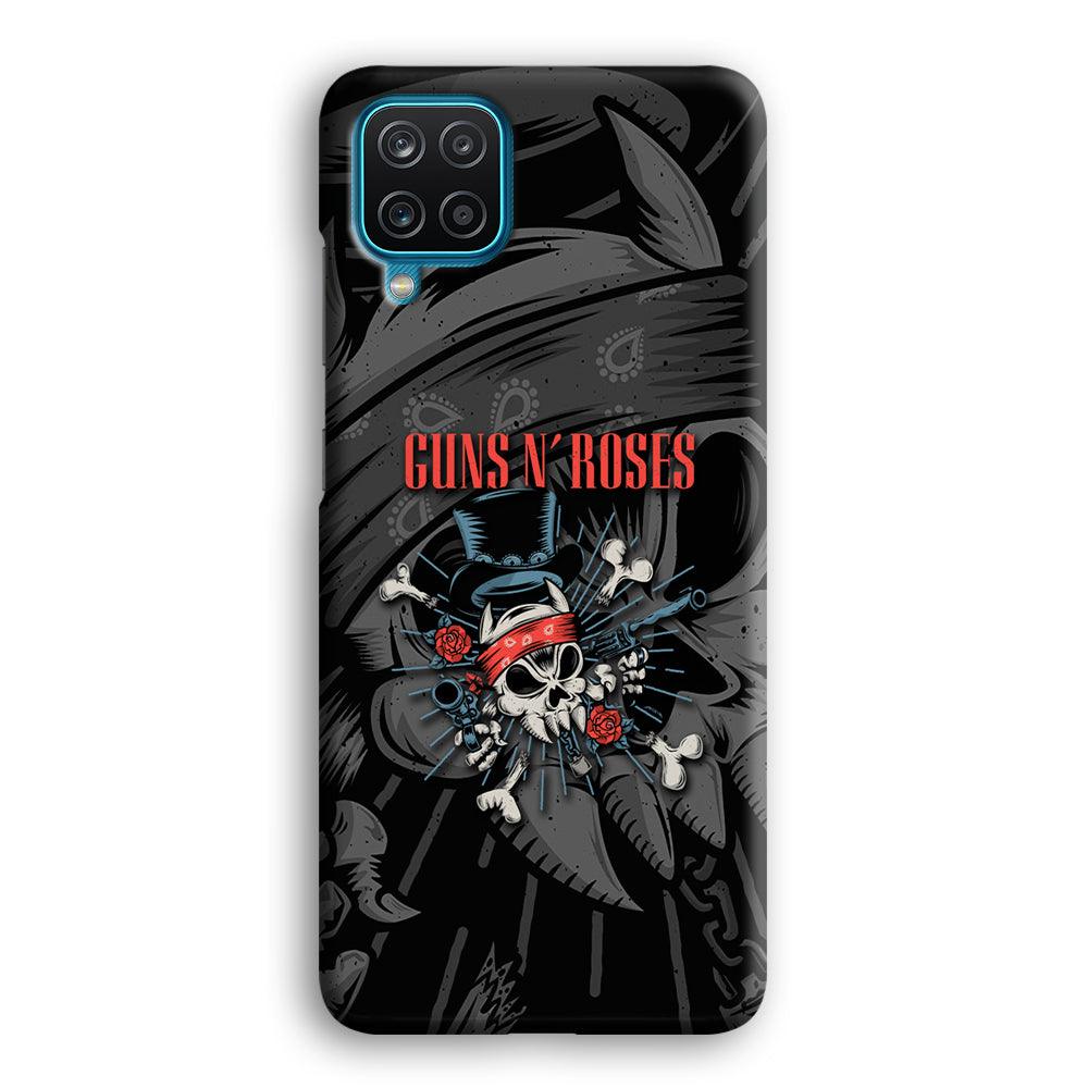 Guns N Roses Red Headkerchief Samsung Galaxy A12 Case-Oxvistore