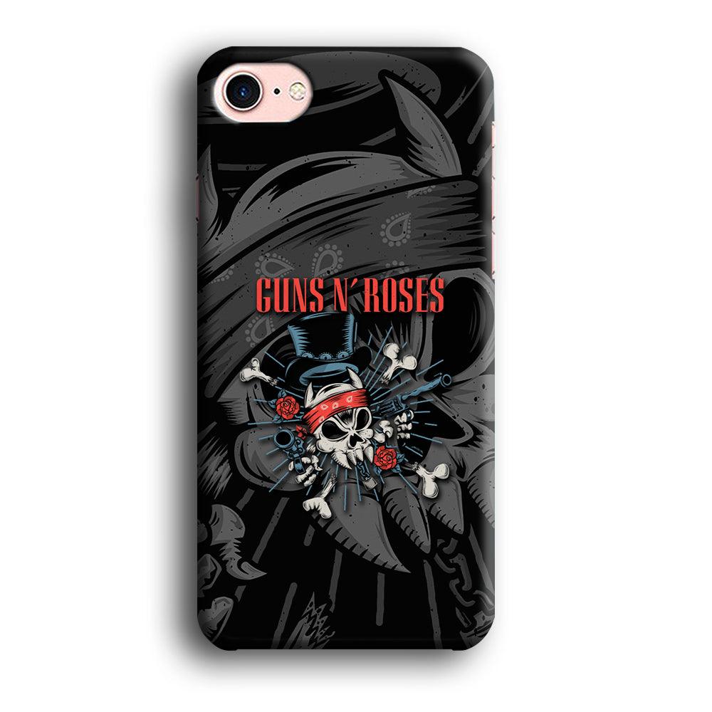 Guns N Roses Red Headkerchief iPhone 8 Case-Oxvistore