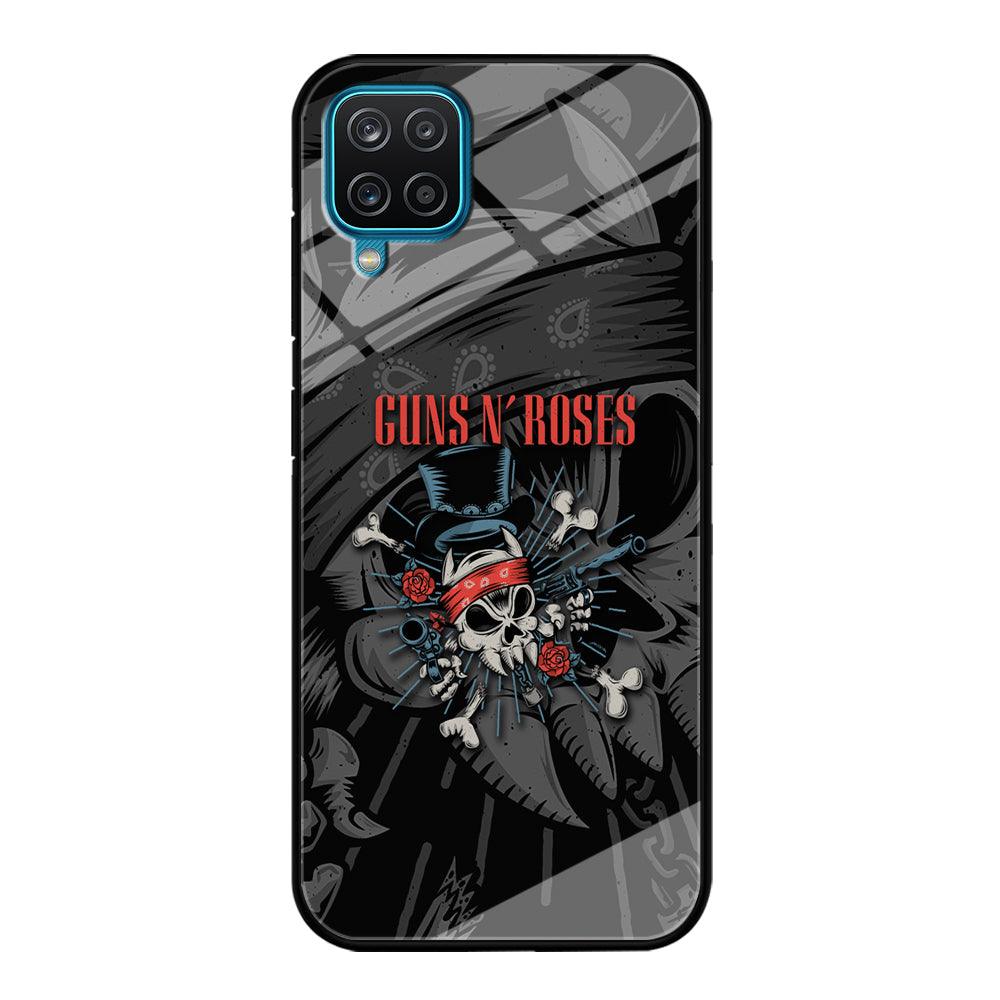 Guns N Roses Red Headkerchief Samsung Galaxy A12 Case-Oxvistore