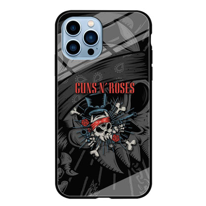 Guns N Roses Red Headkerchief iPhone 15 Pro Case-Oxvistore