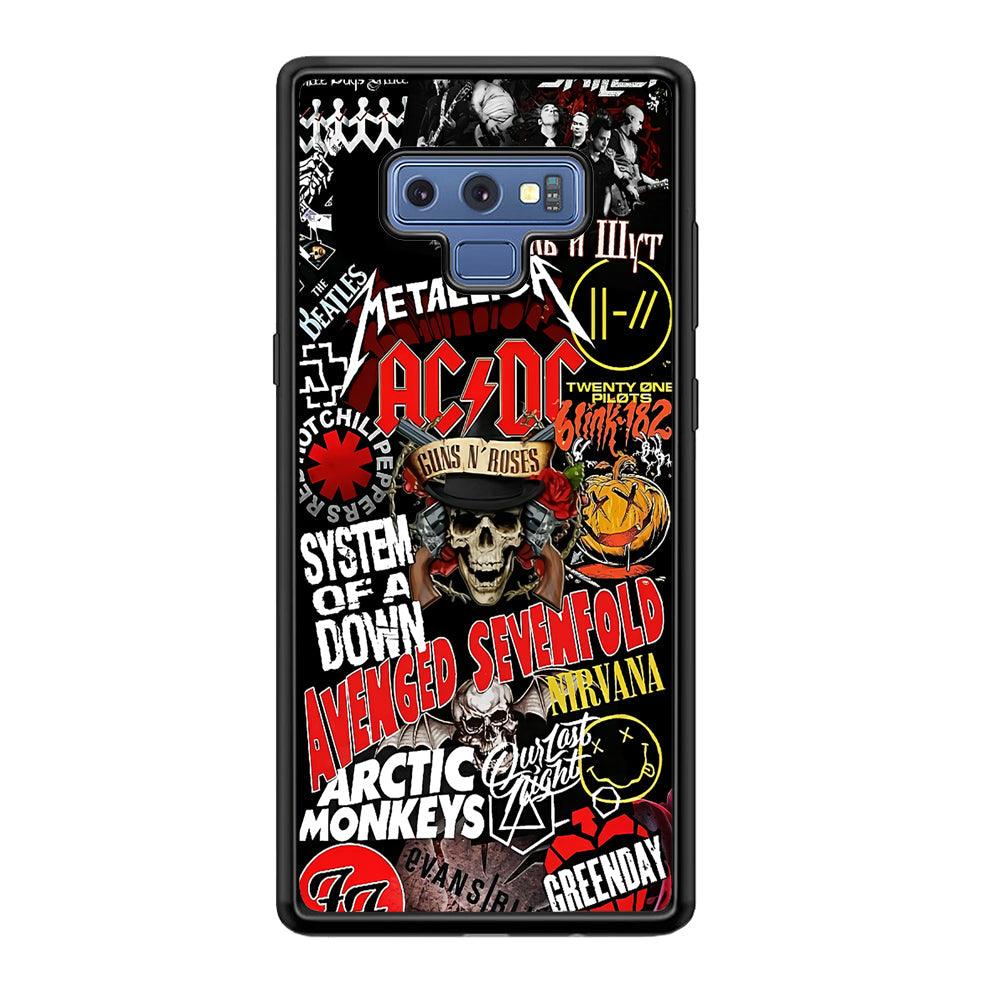 Guns N Roses Rock Star Assembly Point Samsung Galaxy Note 9 Case-Oxvistore