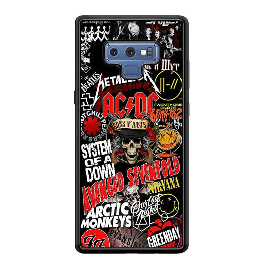 Guns N Roses Rock Star Assembly Point Samsung Galaxy Note 9 Case-Oxvistore