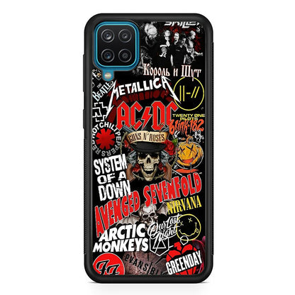 Guns N Roses Rock Star Assembly Point Samsung Galaxy A12 Case-Oxvistore