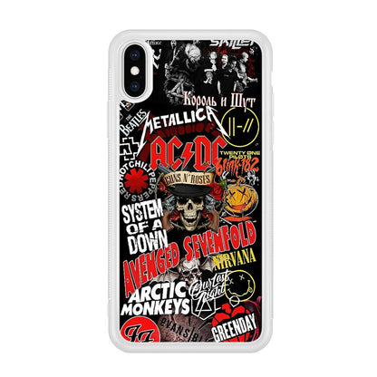 Guns N Roses Rock Star Assembly Point iPhone X Case-Oxvistore