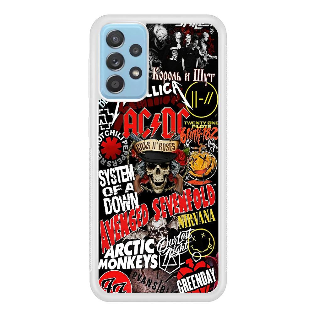 Guns N Roses Rock Star Assembly Point Samsung Galaxy A52 Case-Oxvistore