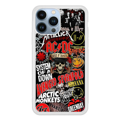 Guns N Roses Rock Star Assembly Point iPhone 14 Pro Case-Oxvistore