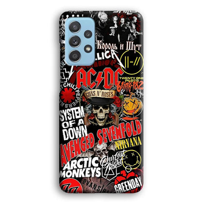 Guns N Roses Rock Star Assembly Point Samsung Galaxy A52 Case-Oxvistore