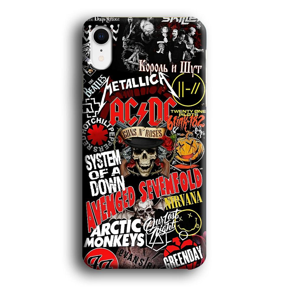 Guns N Roses Rock Star Assembly Point iPhone XR Case-Oxvistore