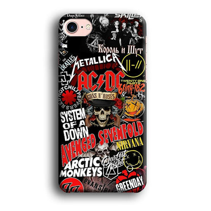 Guns N Roses Rock Star Assembly Point iPhone 8 Case-Oxvistore