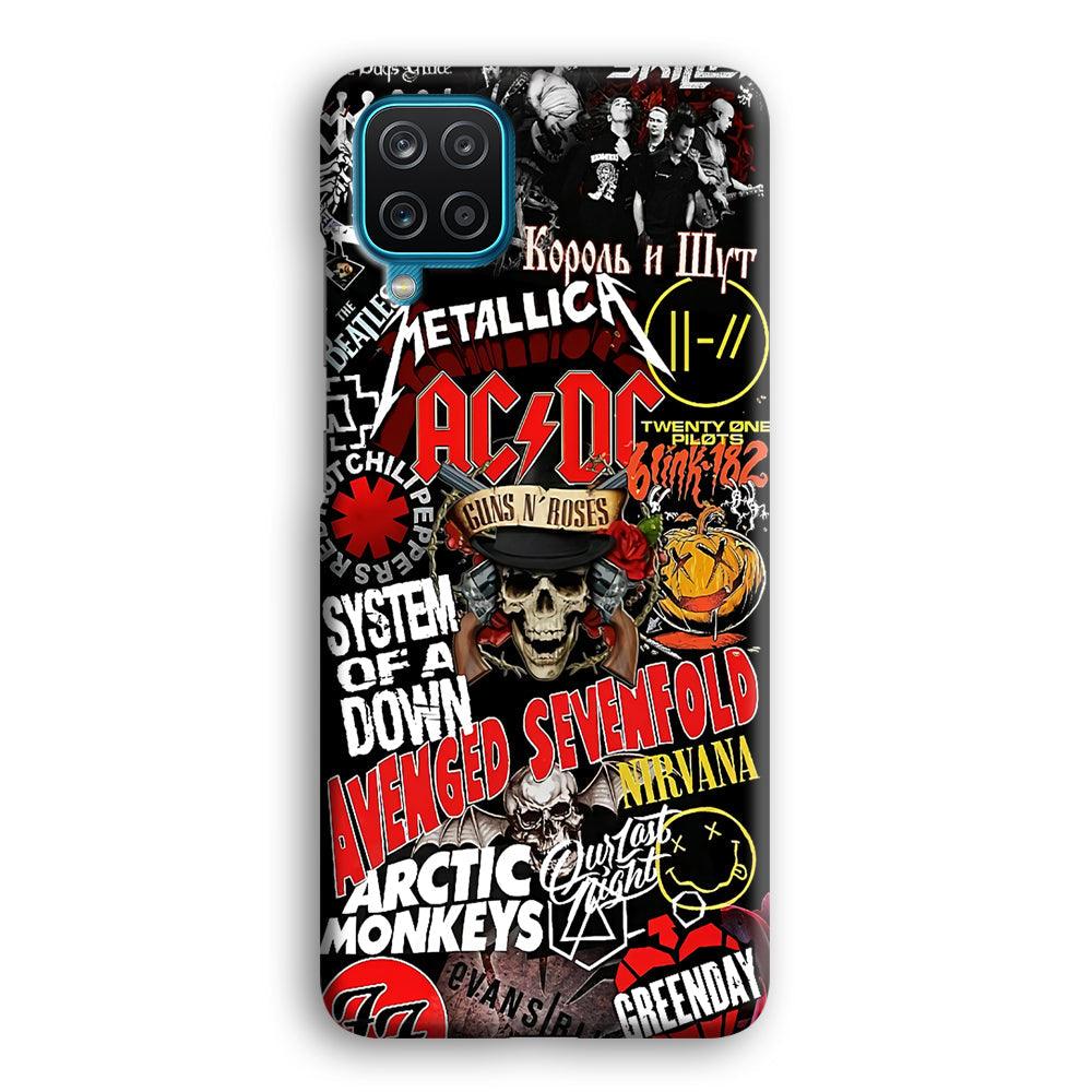 Guns N Roses Rock Star Assembly Point Samsung Galaxy A12 Case-Oxvistore