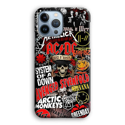 Guns N Roses Rock Star Assembly Point iPhone 15 Pro Case-Oxvistore