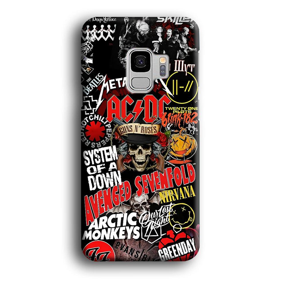 Guns N Roses Rock Star Assembly Point Samsung Galaxy S9 Case-Oxvistore