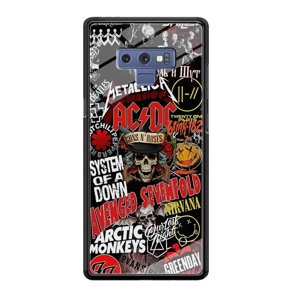 Guns N Roses Rock Star Assembly Point Samsung Galaxy Note 9 Case-Oxvistore