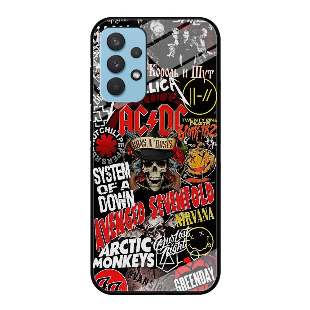 Guns N Roses Rock Star Assembly Point Samsung Galaxy A32 Case-Oxvistore