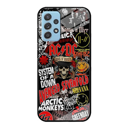 Guns N Roses Rock Star Assembly Point Samsung Galaxy A52 Case-Oxvistore