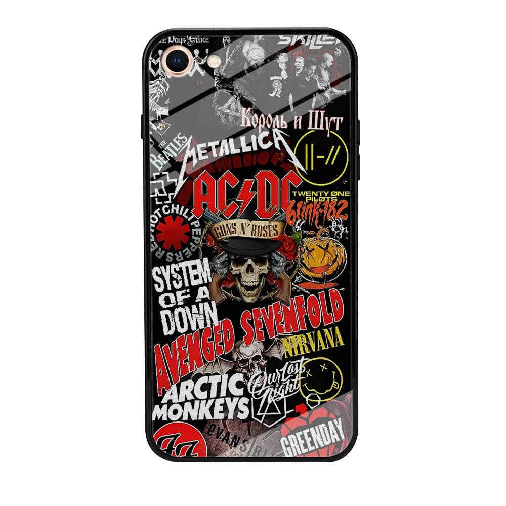 Guns N Roses Rock Star Assembly Point iPhone 8 Case-Oxvistore