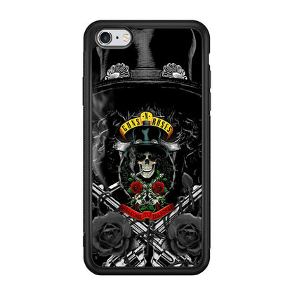 Guns N Roses Smiling Smoker Skull iPhone 6 Plus | 6s Plus Case-Oxvistore