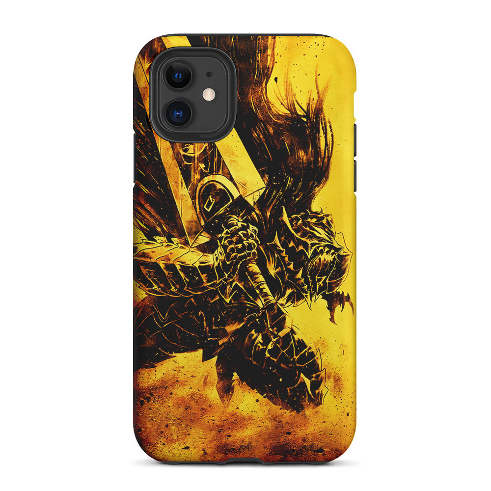 Guts Berserk Swordsman Comic 2 in 1 Tough Phone Case