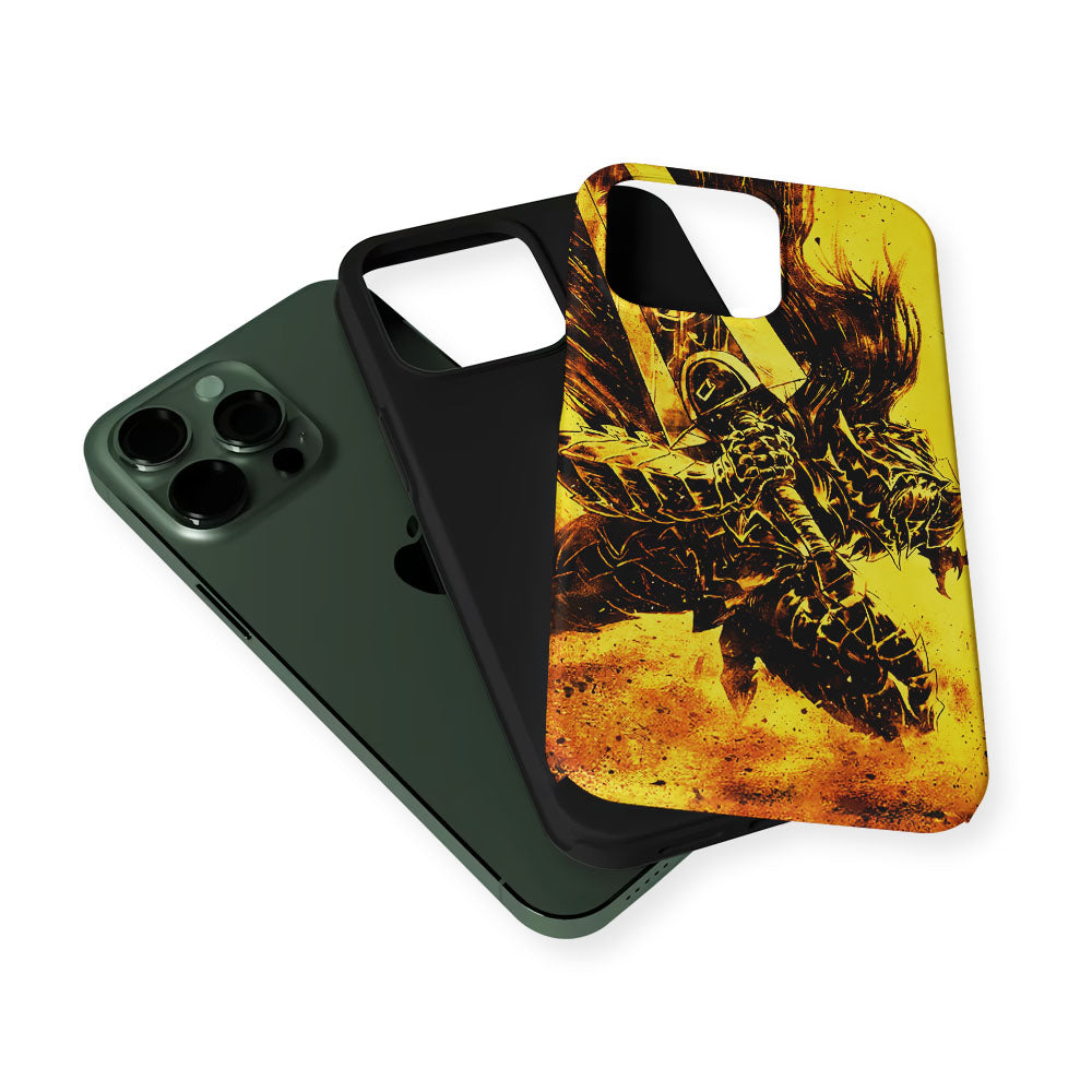 Guts Berserk Swordsman Comic 2 in 1 Tough Phone Case