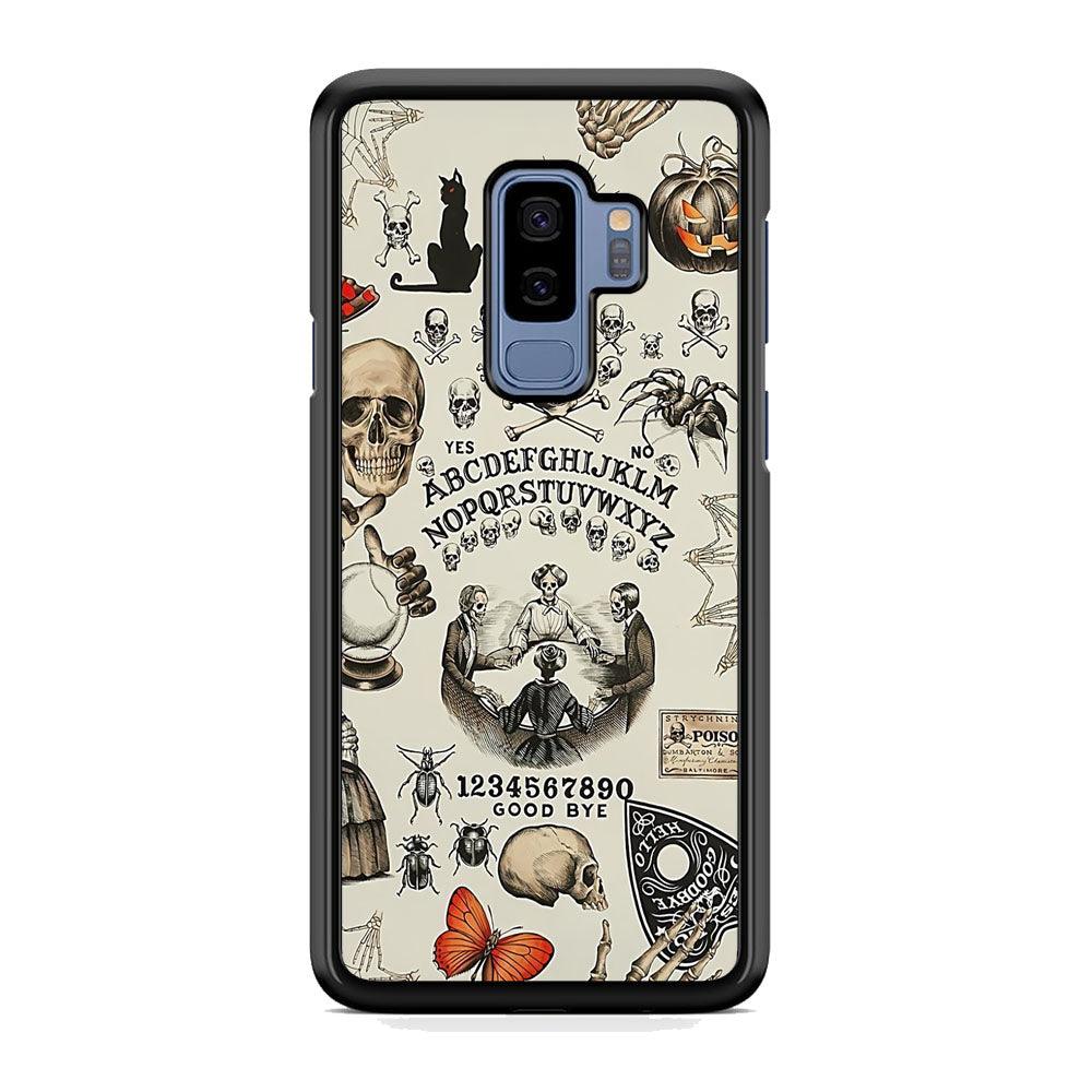 Halloween Games Samsung Galaxy S9 Plus Case-Rubber Black (2D Case)-Oxvistore